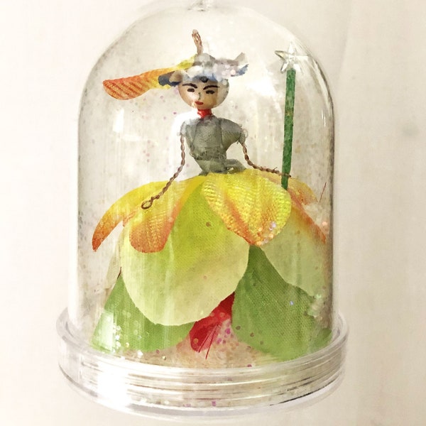 Fairy Doll in a Dome with a Magic Wand