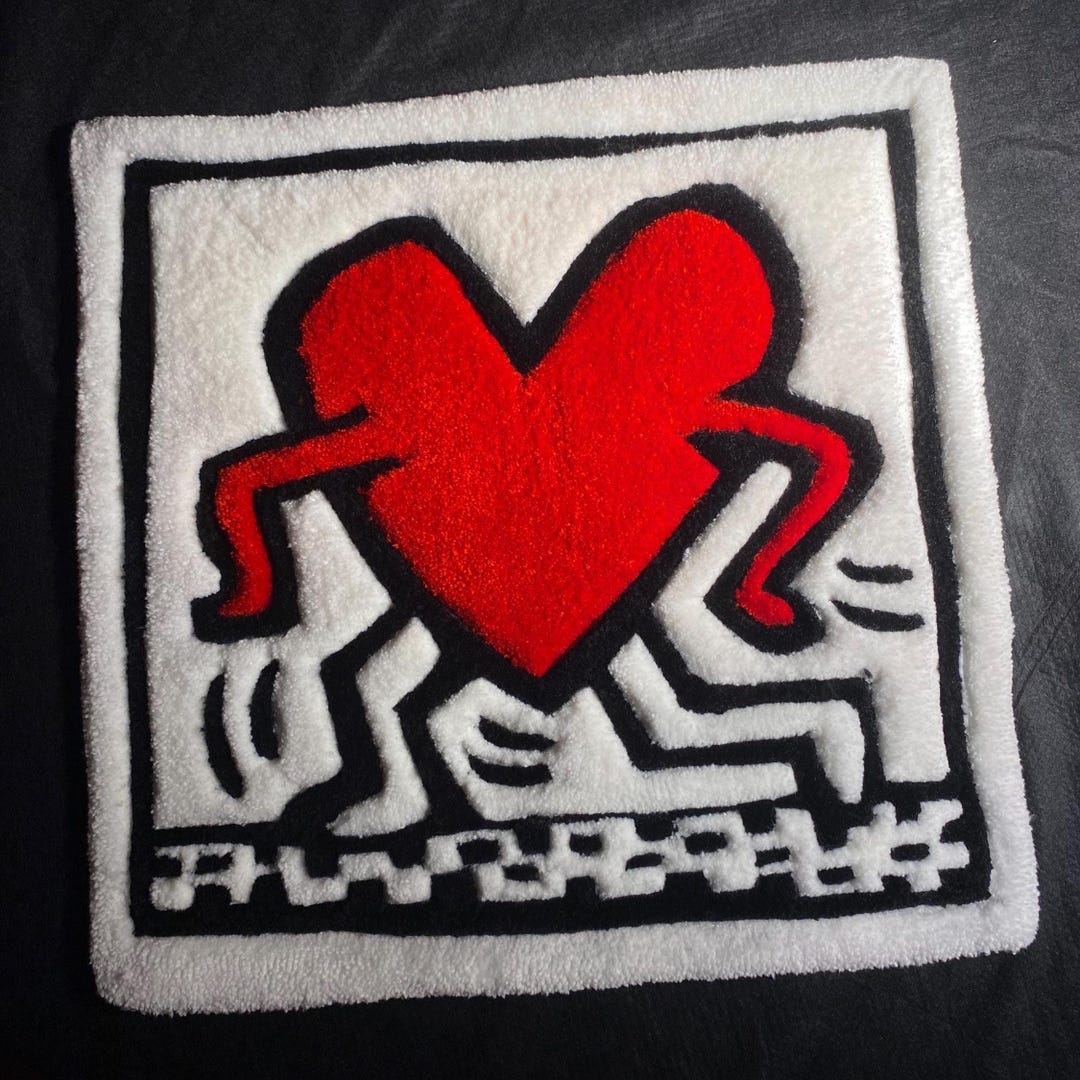 文房具・ステーショナリー idang club milkyheart circle rug Round Rug - SHORE