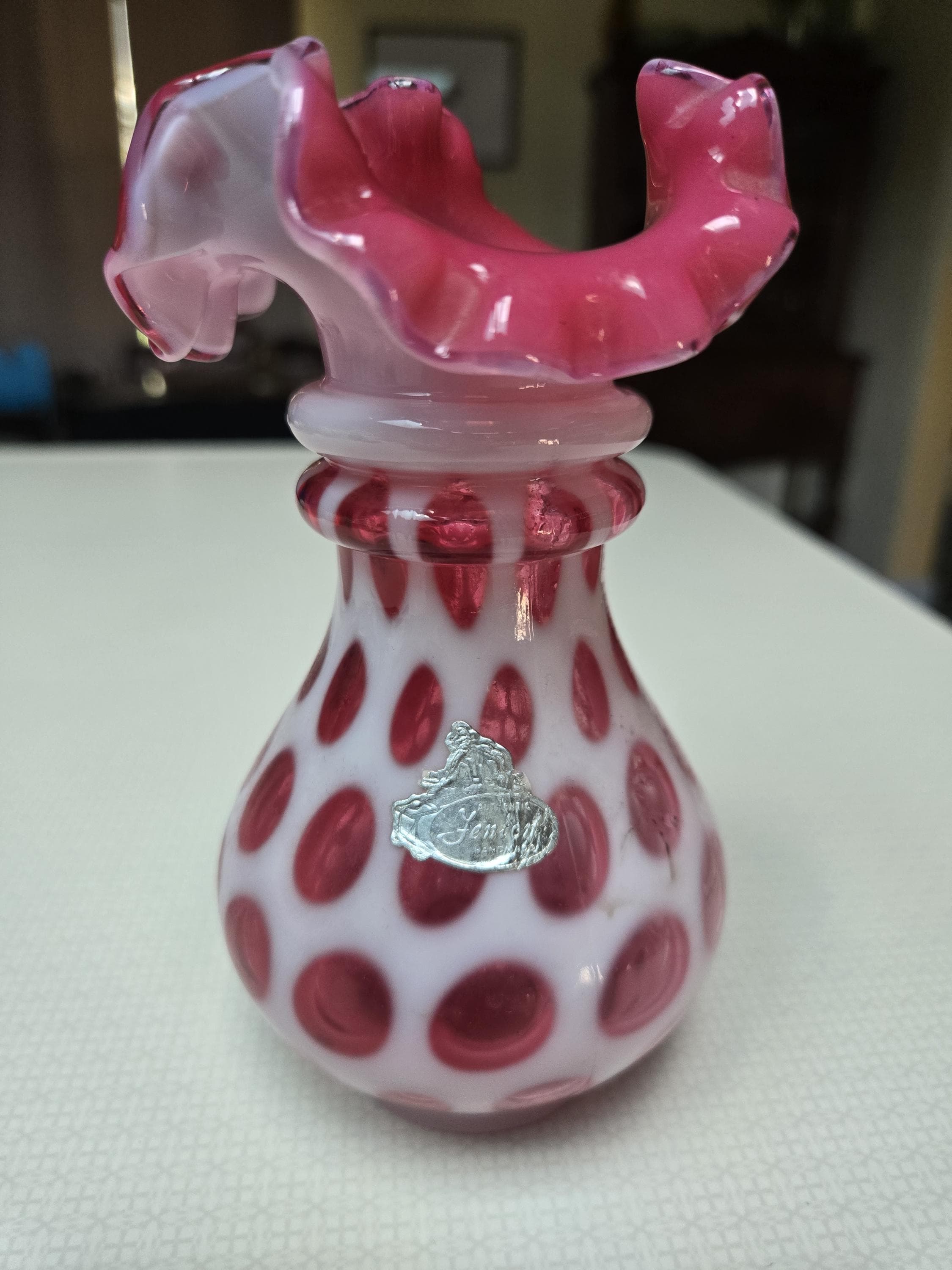 Vintage Fenton Coin Dot 6