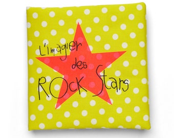 The Rock Stars fabric picture book //// Imagier der Rock Stars aus Stoff