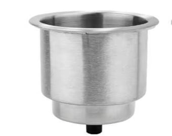 316 Stainless Steel Marine Cup Holder – Rustproof Boat Armrest