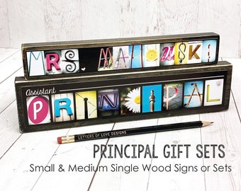 Gift for Assistant Principal Gift, Gift for Principal Gift, Superintendent Gift, Associate Principal Office Decor, Office Sign, Name Sign