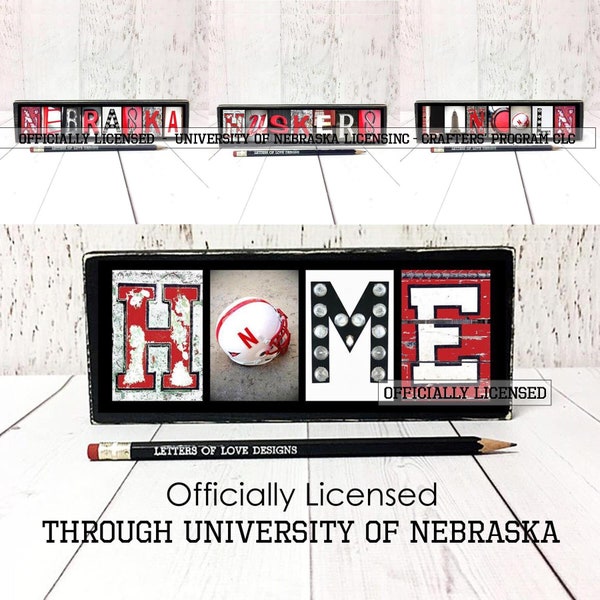 Husker Football Wall Art Etsy