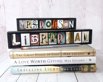 Gifts For Librarians Etsy
