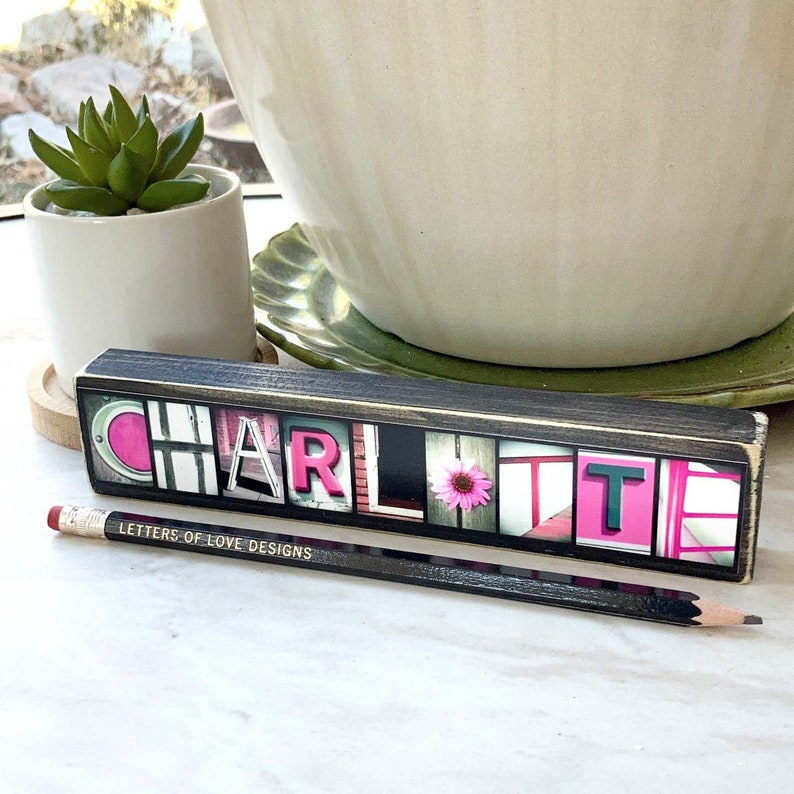 Custom Last Name Sign, Photo Letters Art, Personalized Home Decor, Last Name Wall Art, Last Name Wood Sign, Wedding Signs, ABC Wall Art Sign image 15