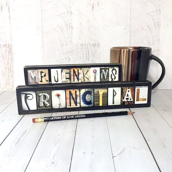 Principal Gift Assistant Principal Gift Sign Gifts For Etsy