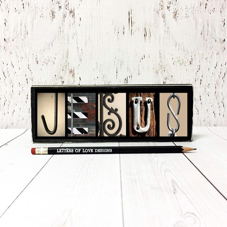 Christian Gifts & Scripture Wall Art | Faith Based Home Decor | Bible Verse Wood Signs | Christian Wall Art | Religious Home Decor Bild 18