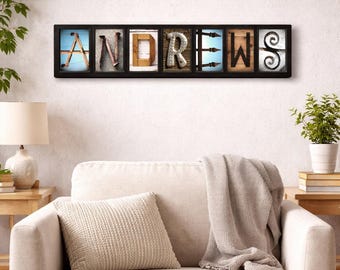 Photo Letter Art Alphabet Photography, 4x6 Picture, Letter Picture, Custom Last Name Wood Sign, Personalized Gift Wall Art Name Wedding Gift