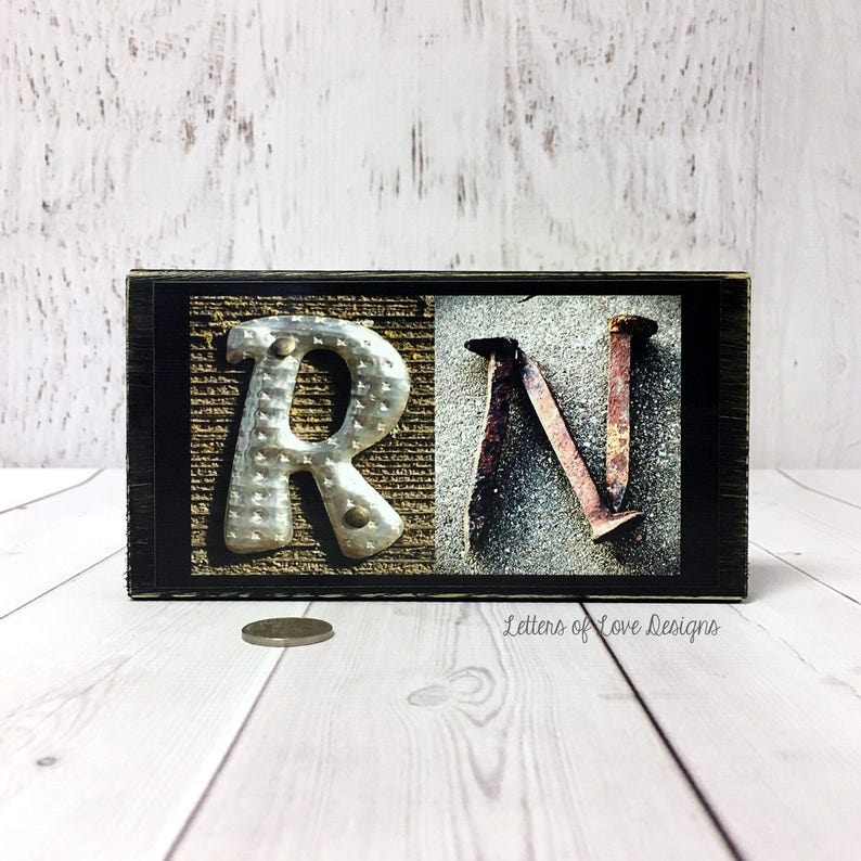 Male Nurse Gift Registered Nurse Gift Sign RN sign RN gift Etsy