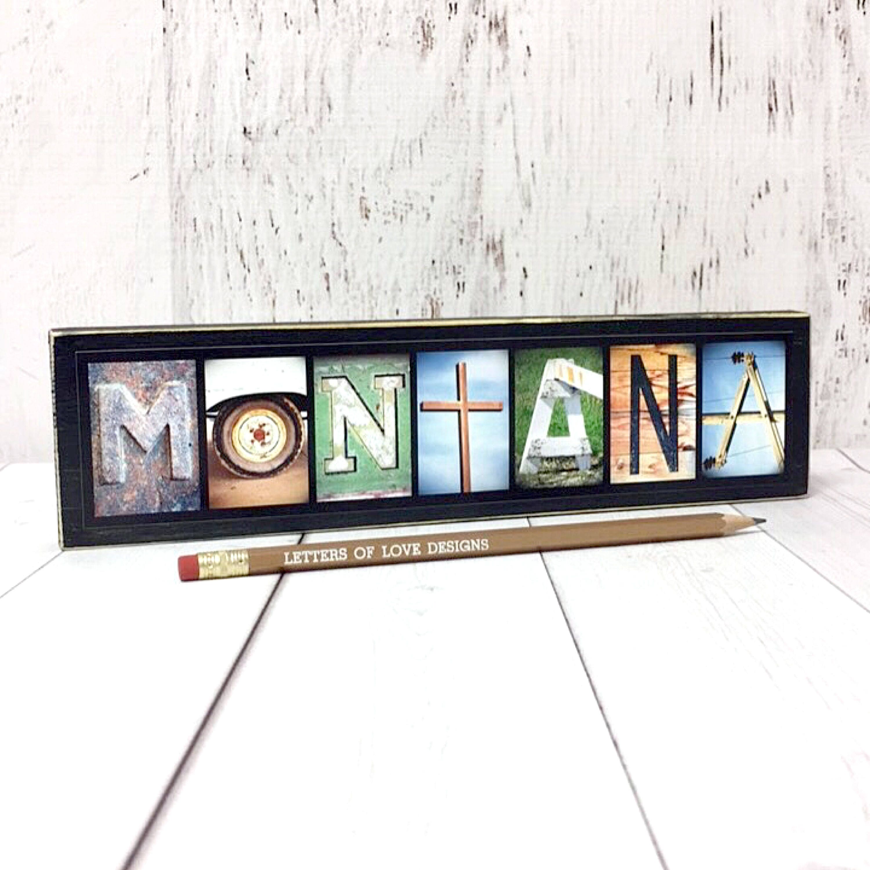 Merry Christmas, Moose, Bass Wood Sign – Montana Treasures
