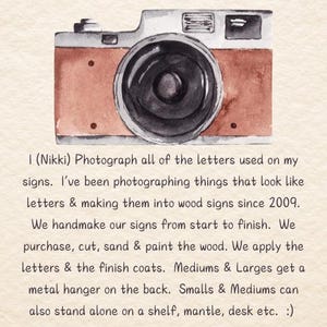 Class of 2026 Graduation Photo Prop Sign | Wooden Senior Picture Prop | High School Graduation Photography image 10