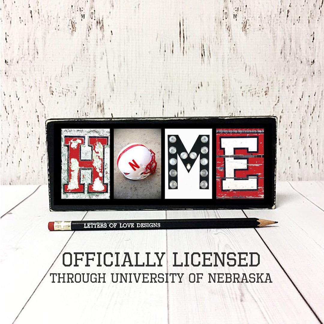 Nebraska Cornhuskers Sign Husker Football Decor Huskers Sign Officially ...