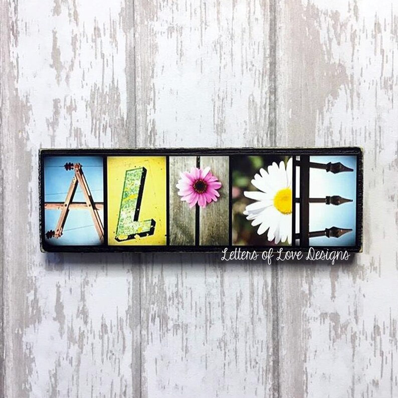 Name Refrigerator Fridge Wooden Etsy