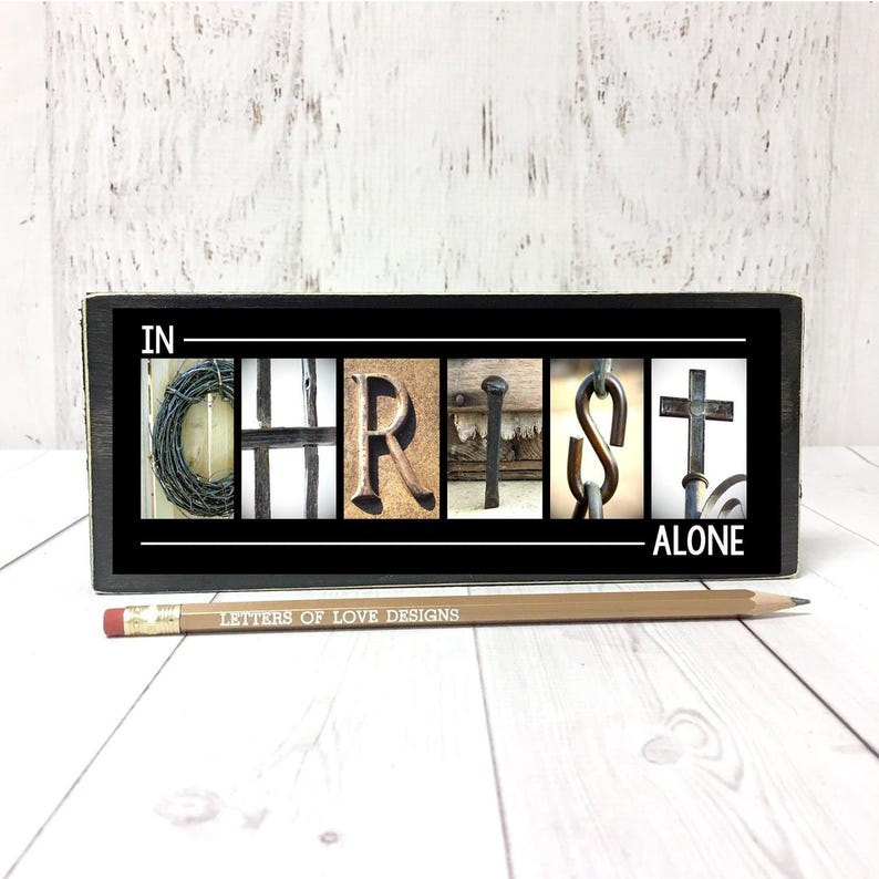 Christian Gifts & Scripture Wall Art | Faith Based Home Decor | Bible Verse Wood Signs | Christian Wall Art | Religious Home Decor Bild 16