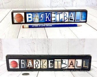 Basketball Gift, Basketball Mom, Basketball Team Gift, Basketball Sign, Basketball Coach Gift, Basketball Sister, Basketball Art, Sport Gift