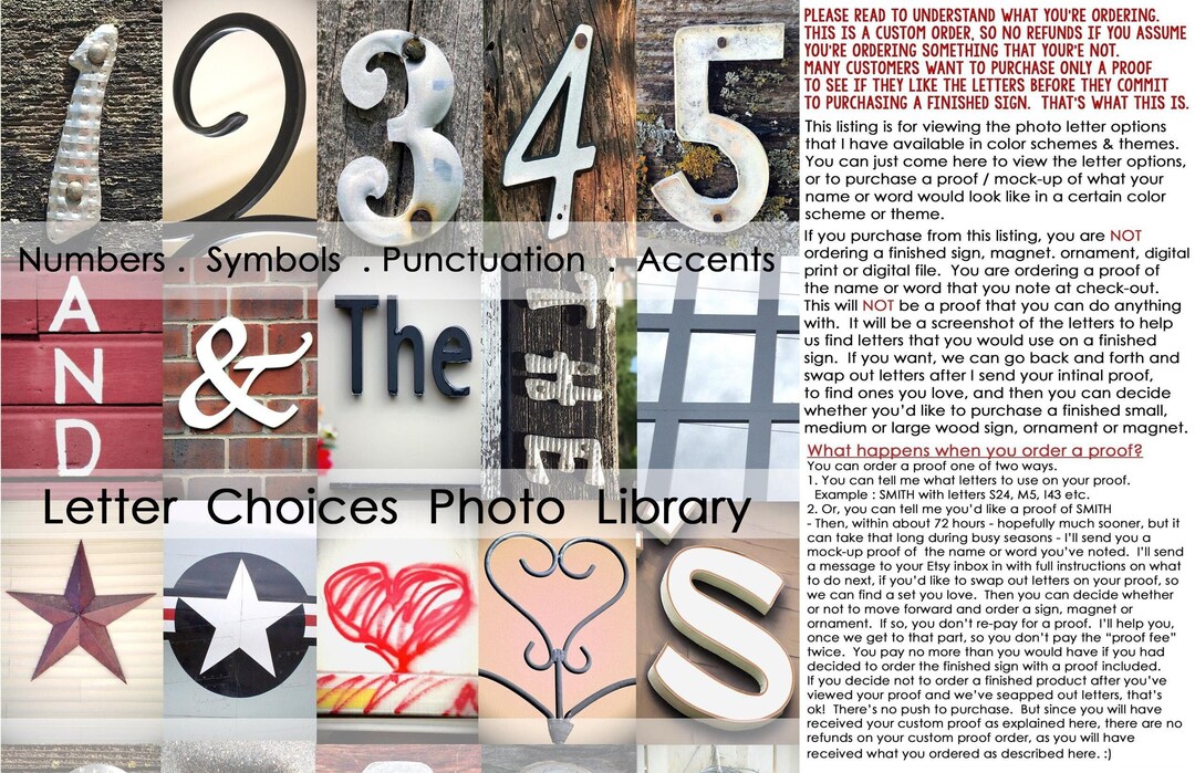 Numbers, Symbols, Punctuation, Accents Proof NOT a Usable Digital File