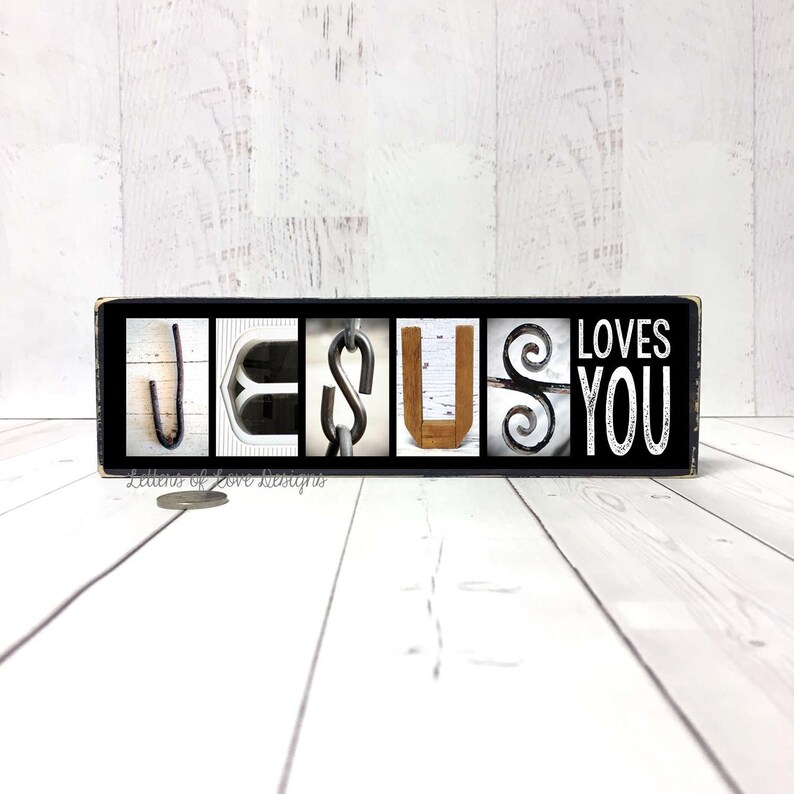 Christian Gifts & Scripture Wall Art | Faith Based Home Decor | Bible Verse Wood Signs | Christian Wall Art | Religious Home Decor Bild 19