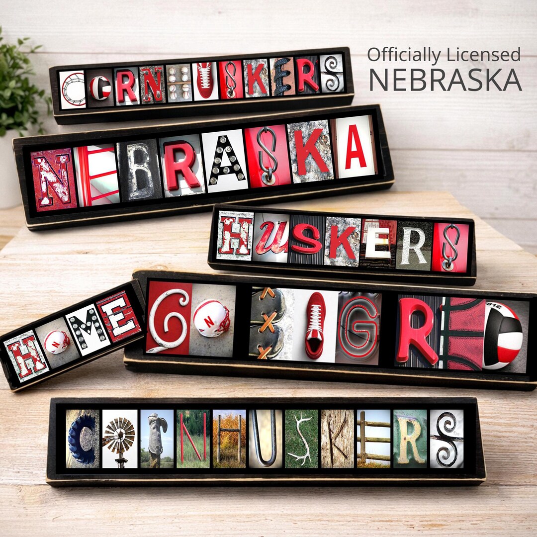 Huskers Sign, Officially Licensed University of Nebraska Huskers Gift ...