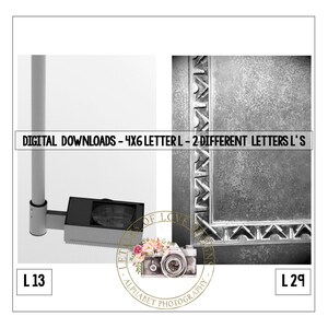 Letra L imprimible de 4 x 6 pulgadas, arte fotográfico con letras, fotografía del alfabeto de descarga instantánea, arte con nombres de descarga digital, imágenes de letras, imagen con nombre