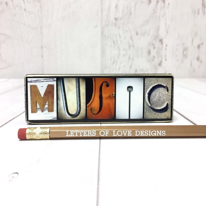 Music Gift, Music Wood Sign, Music Art, Musician Gift, Music Teacher Gift, Gifts for Musicians, Singer Gift, Gifts for Singer Piano Gift Art image 8