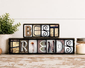 Friendship Gift, Best Friend Gift, Long Distance Best Friend Gift, Best Friend Sign, Friends Sign, Gifts for Friends, BFF Gift, Bestie Gift