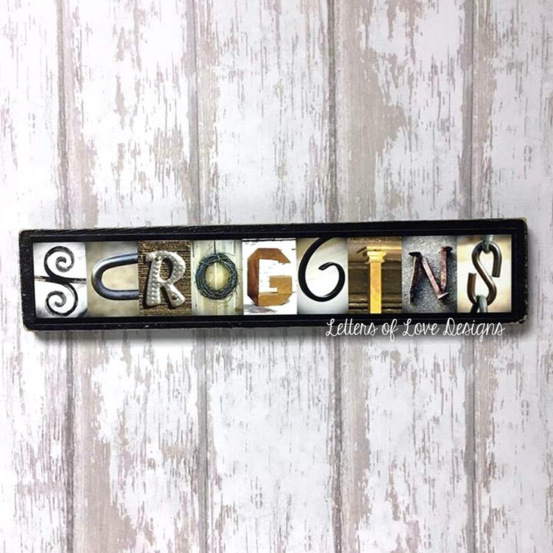 Name Refrigerator Fridge Wooden Etsy