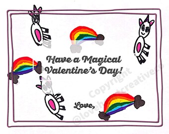 Love Heart Creative Co printable pdf Valentines Day cards