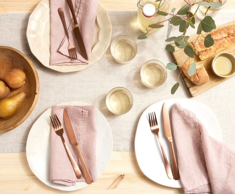 Your Everyday Linen Table Runner image 3