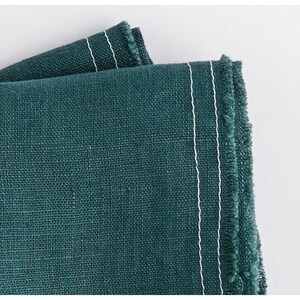 Wild Linen Napkins Deep Green image 3