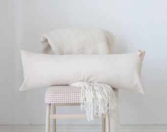 Small Body Pillow- Heavy Cotton
