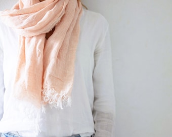 Linen Scarf - 4 colors