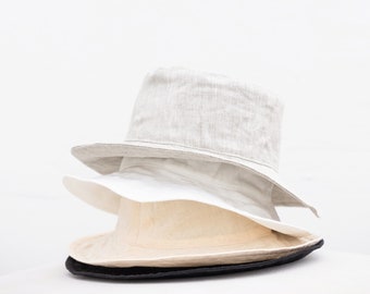 Linen Bucket Hat