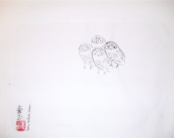 owl paintings