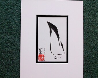 lonely penguin