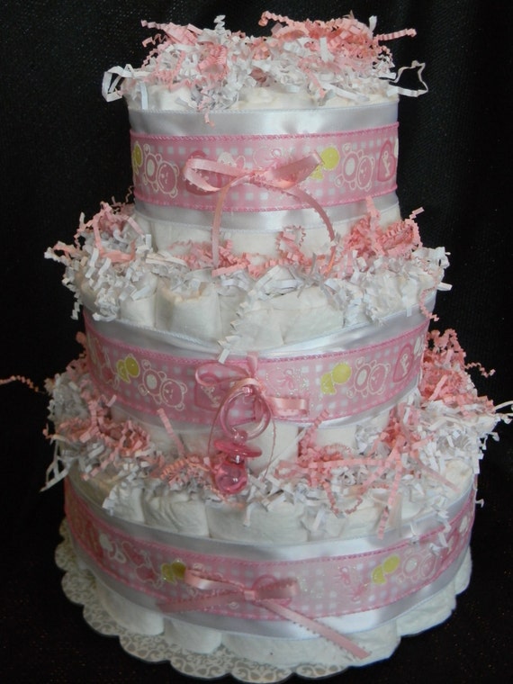 its a girl diaper cake
