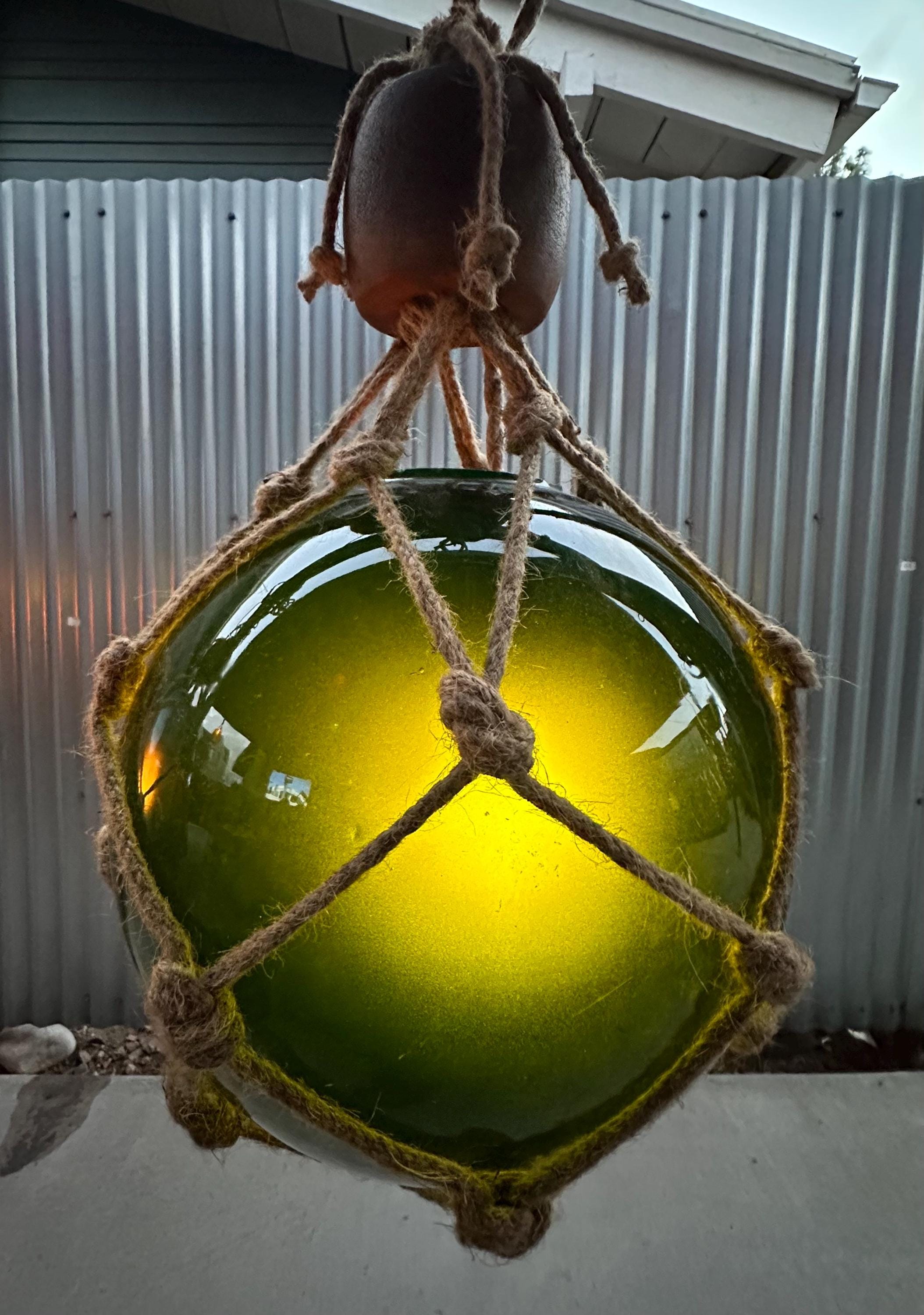 Suspension flotteur de pêche vert | Coucou Retro