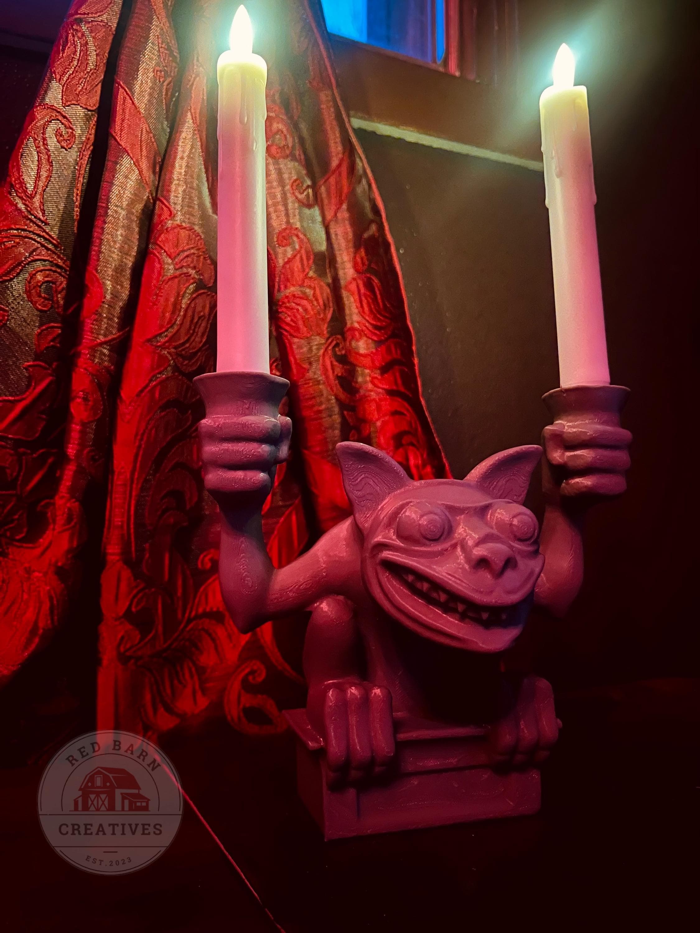 【elly】ホーンテッド　ガーゴイル　伸びる部屋 Haunted Mansion Gargoyle, Stretching Room Gargoyle - Etsy