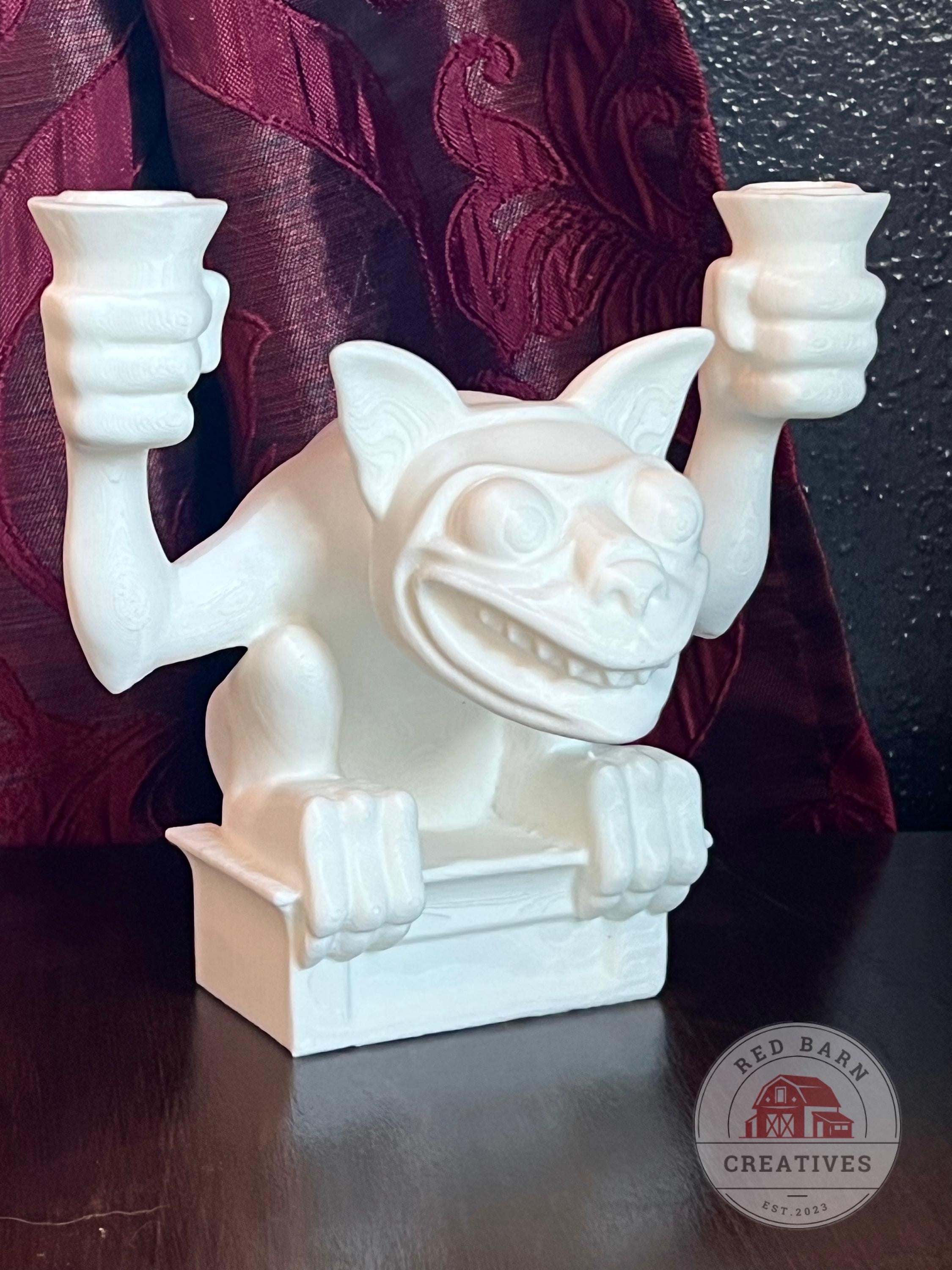 Haunted Mansion Gargoyle, Stretching Room Gargoyle - Etsy