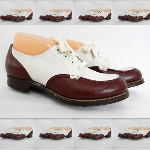 leather golf shoes classic