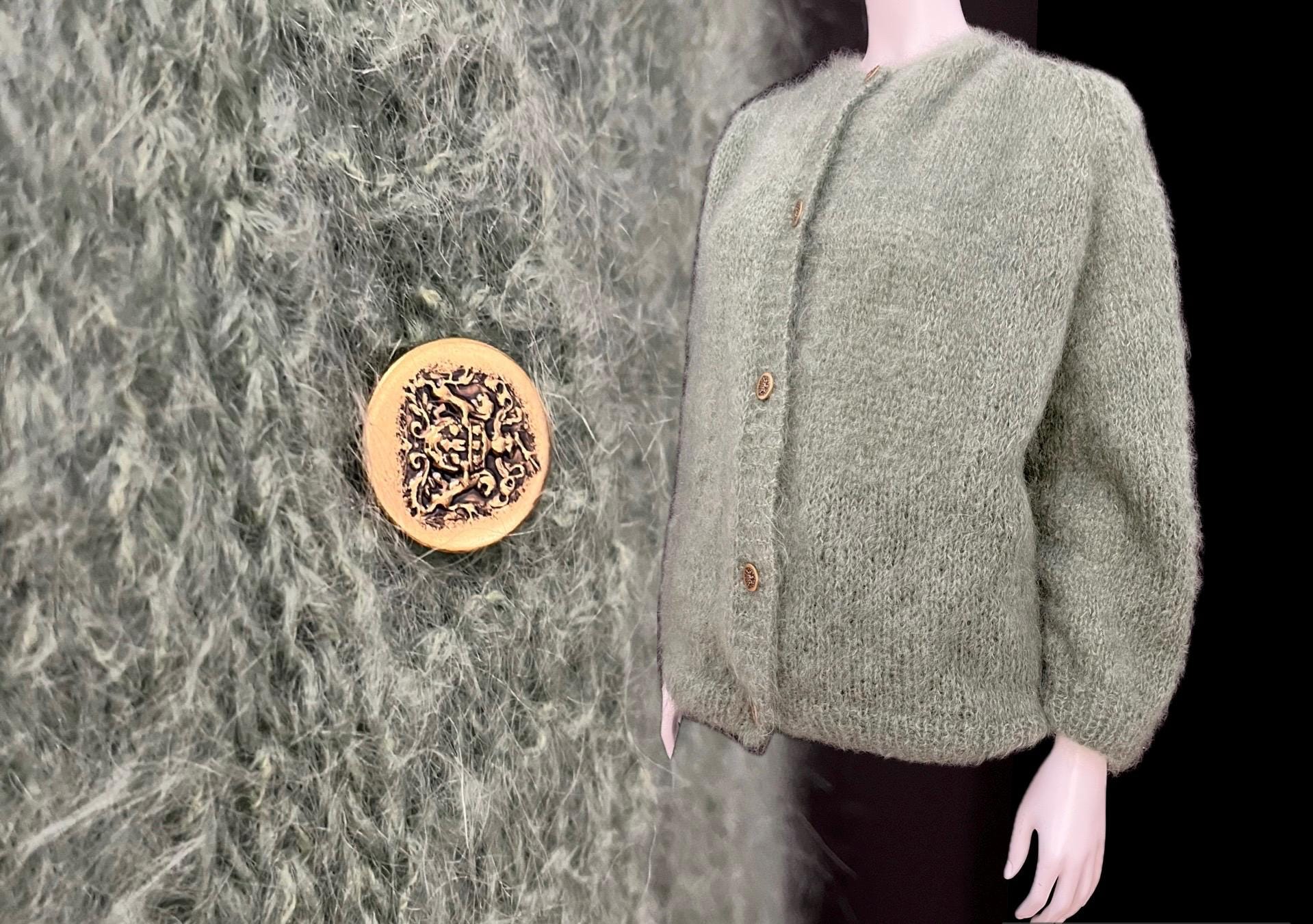 60s Mohair Cardigan - Etsy