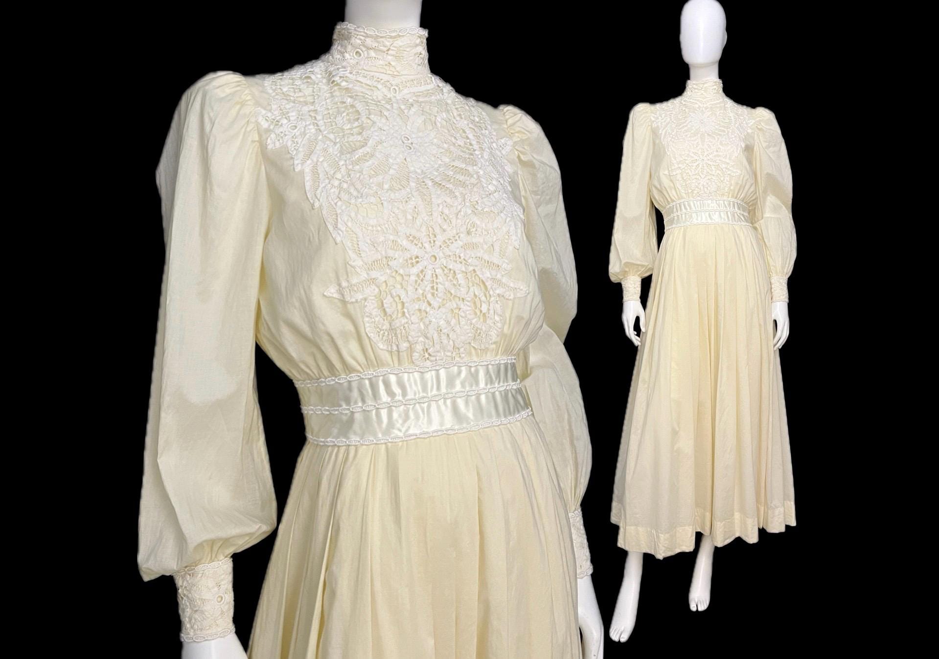 Vintage Tea Length Wedding Dress