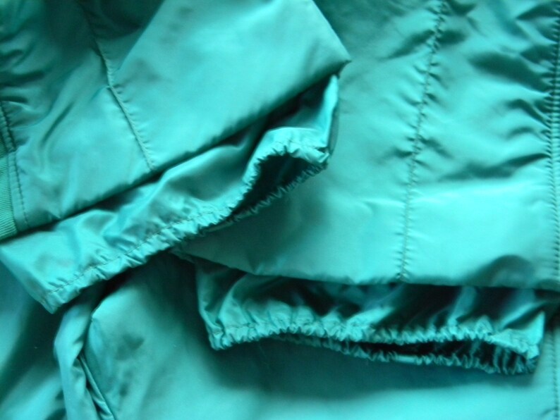 Vintage Sportscaster Retro 3 piece snow suit ski suit green vest pants coat womens XS 80/'s ski Gaper day