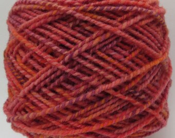 Babydoll Southdown Yarn - Hand dyed - 2 ply - Worsted wt