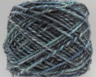 Babydoll Southdown Yarn - Hand dyed - 2 ply - Worsted wt