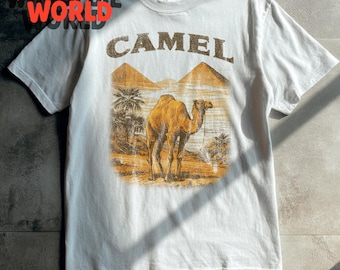 Vintage Camel T-Shirt | Retro Camel Graphic Tee | 90s Camel Shirt | Vintage Camel Graphic T-Shirt | Camel Tee for Men & Women
