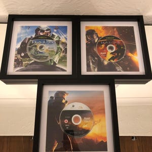 Video Game Framed Displays 3D Deep Box Frame Gaming Home Decor Gift Merch