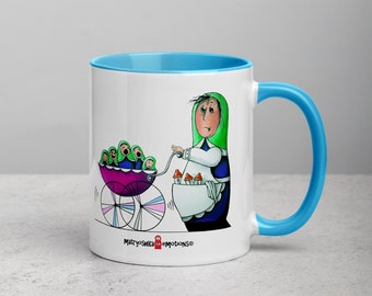 Poor Mommy Mug with Color Inside