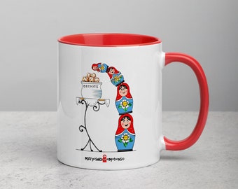 The Cookie Jar Mug with Color Inside