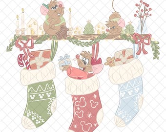 Christmas Cinderella PNG Doodle: Sublimation Design (Digital Printable File)