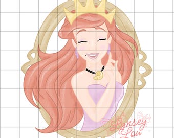 Princess Villain Doodle PNG: Magical Kingdom Design (Digital)